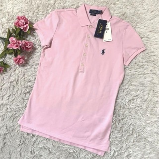 POLO RALPH LAUREN - 【新品】ポロラルフローレン  ポロシャツ　ピンク　S レディース