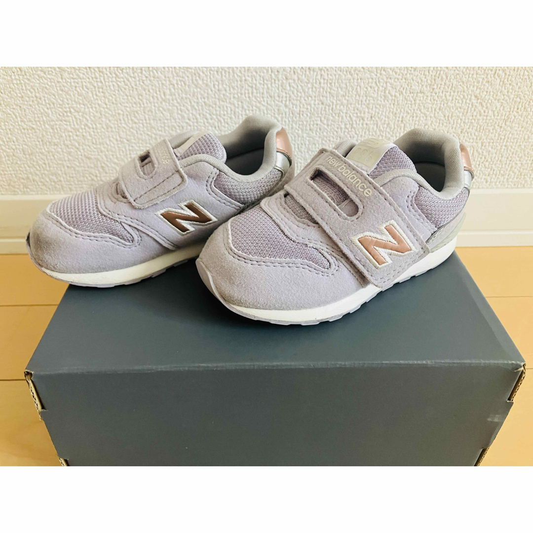 New Balance(ニューバランス)のニューバランス　996 13.5cm パープル　IZ996JH3 キッズ/ベビー/マタニティのベビー靴/シューズ(~14cm)(スニーカー)の商品写真