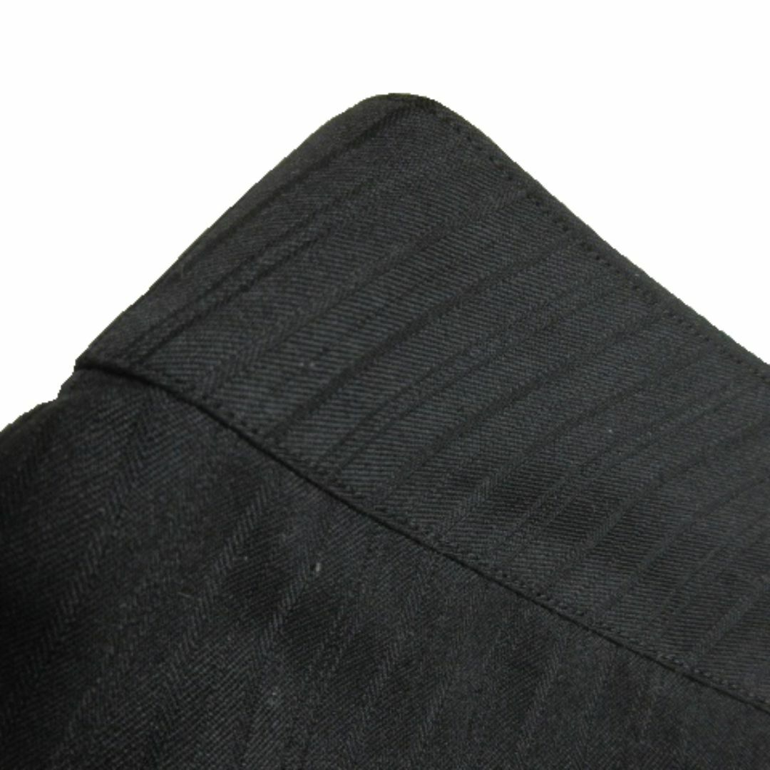 COMME CA ISM(コムサイズム)のコムサイズム ひざ丈スカート ウール混 L ブラック 220325AO18A レディースのスカート(ひざ丈スカート)の商品写真