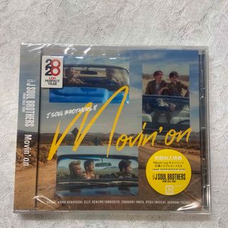 サンダイメジェイソウルブラザーズ(三代目 J Soul Brothers)のMovin’on  新品未開封(ポップス/ロック(邦楽))