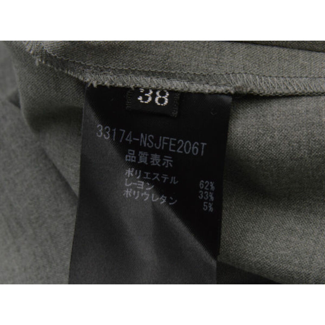 FOXEY(フォクシー)のフォクシー FOXEY NEW YORK ジャケット Decollete Jacket 38サイズ グレー レディース j_p F-L7580 レディースのジャケット/アウター(ロングコート)の商品写真