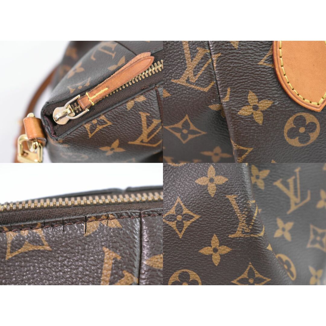 LOUIS VUITTON(ルイヴィトン)の本物 ルイヴィトン LOUIS VUITTON LV テュレン MM モノグラム 2WAY ショルダーバッグ ハンドバッグ ポシェット ブラウン M48814 ビトン 中古 レディースのバッグ(ショルダーバッグ)の商品写真