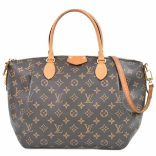 ルイヴィトン(LOUIS VUITTON)の本物 ルイヴィトン LOUIS VUITTON LV テュレン MM モノグラム 2WAY ショルダーバッグ ハンドバッグ ポシェット ブラウン M48814 ビトン 中古(ショルダーバッグ)