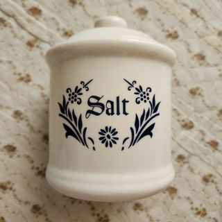 キャニスター陶器　salt(収納/キッチン雑貨)