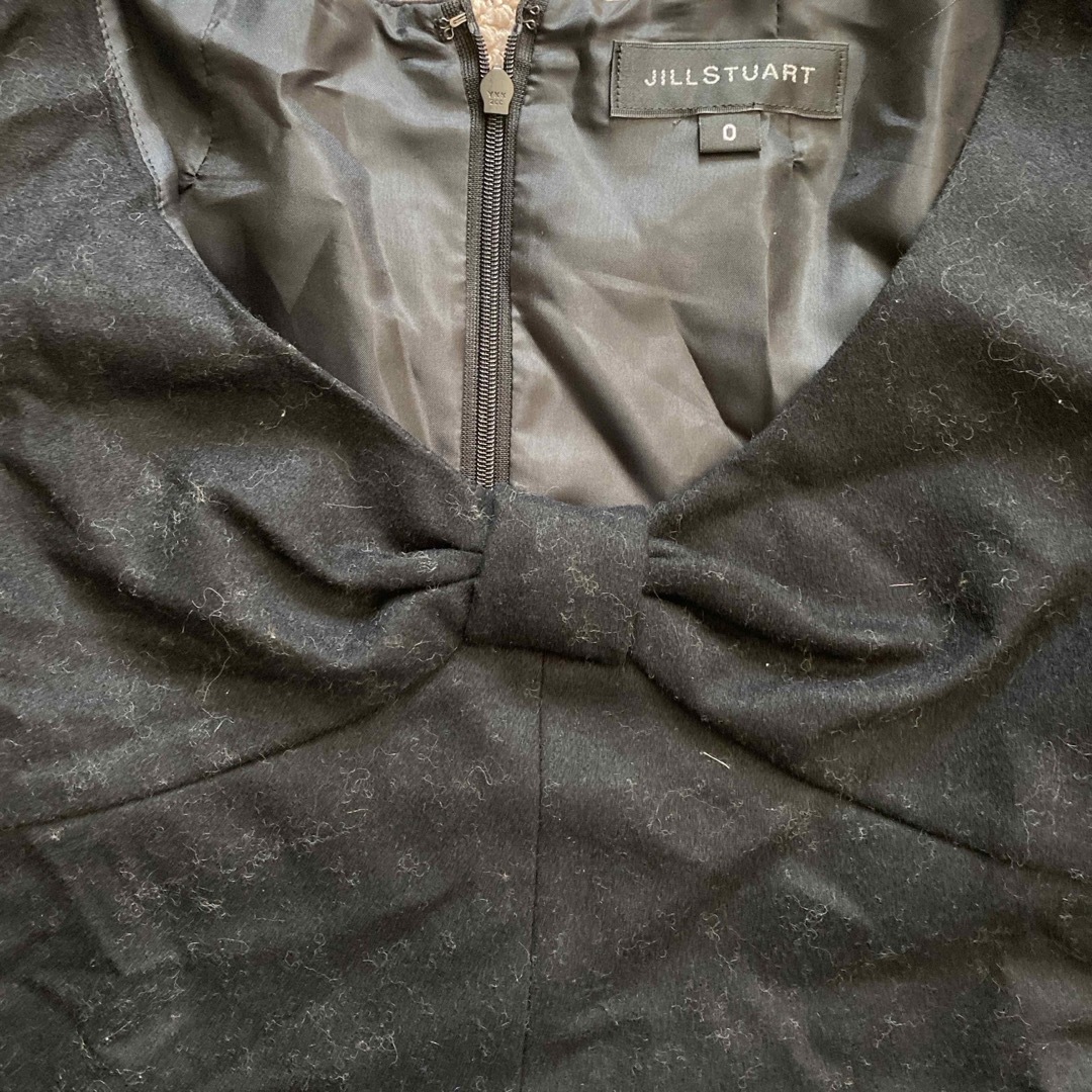 【美品】Jill Stuart ブラックドレス　サイズ0 レディースのワンピース(ミニワンピース)の商品写真