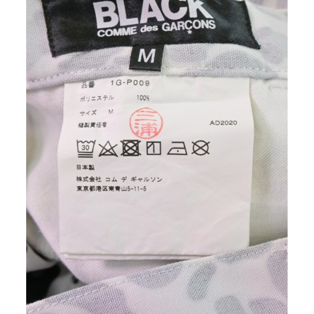 BLACK COMME des GARCONS(ブラックコムデギャルソン)のBLACK COMME des GARCONS クロップドパンツ M 【古着】【中古】 レディースのパンツ(クロップドパンツ)の商品写真