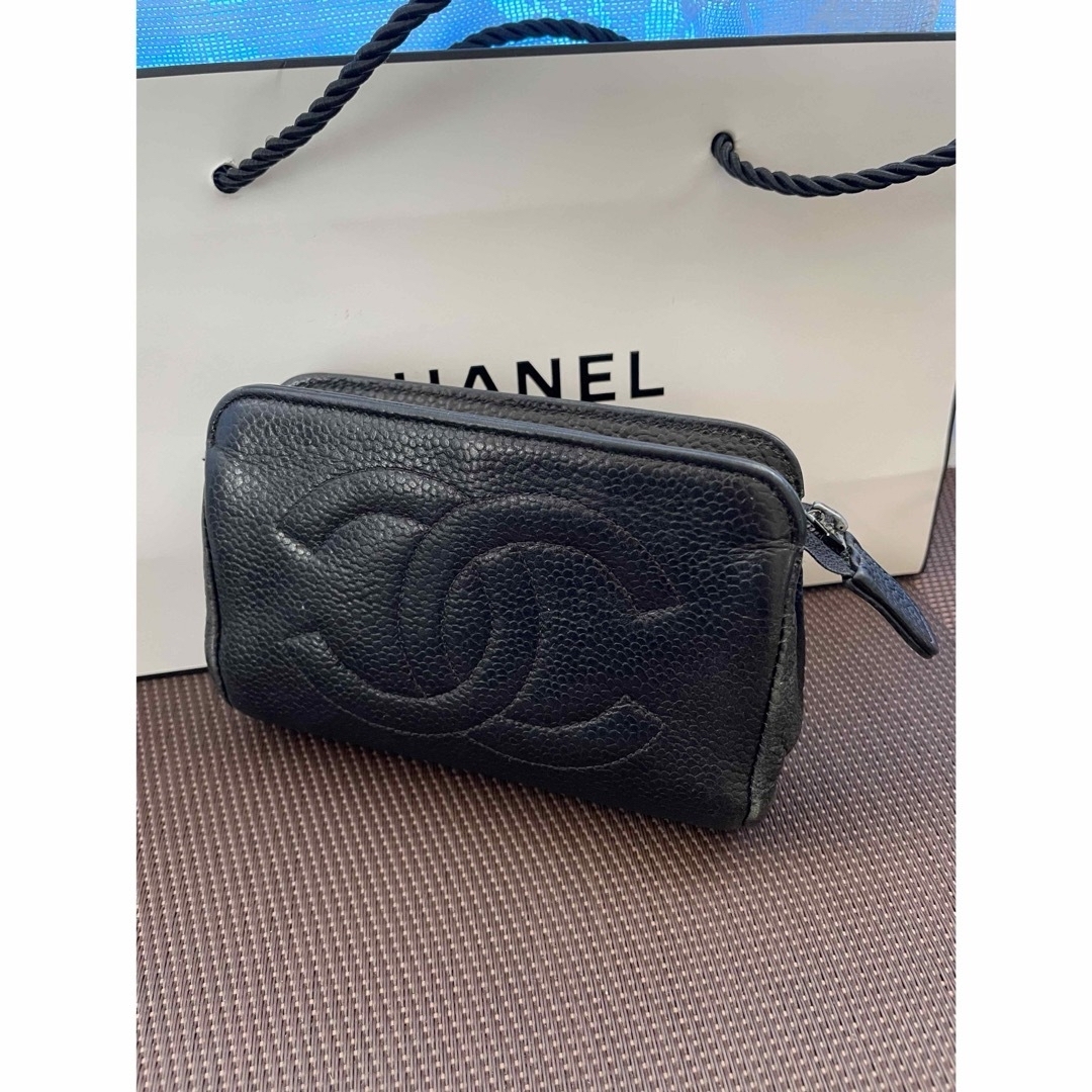 CHANEL(シャネル)のCHANELポーチ　デカココ　ビンテージ レディースのファッション小物(ポーチ)の商品写真