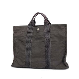 エルメス(Hermes)の【4ic3060】エルメス トートバッグ/エールラインMM/キャンバス/グレー/シルバー金具 【中古】 メンズ/レディース/ユニセックス(トートバッグ)