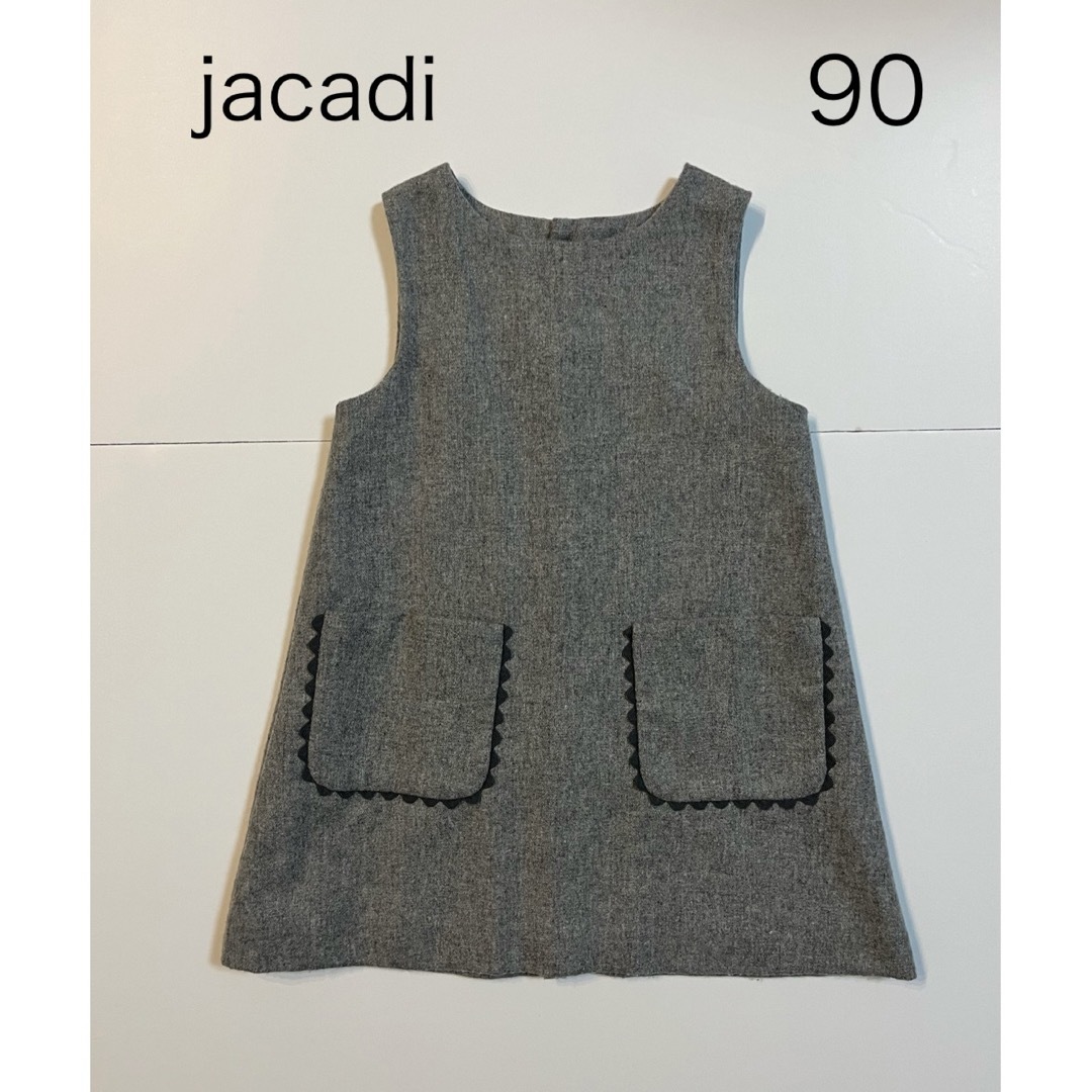 Jacadi(ジャカディ)の極美品 jacadi ジャカディ ワンピース キッズ/ベビー/マタニティのキッズ服女の子用(90cm~)(ワンピース)の商品写真