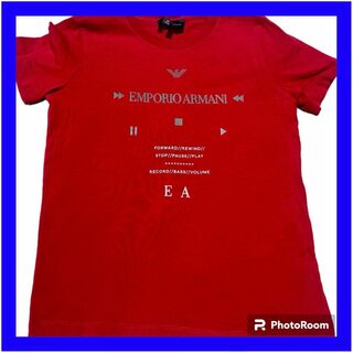 エンポリオアルマーニ(Emporio Armani)の美品　エンポリオアルマーニ　半袖　Tシャツ　カットソー　トップス　８A　１３０(Tシャツ/カットソー)