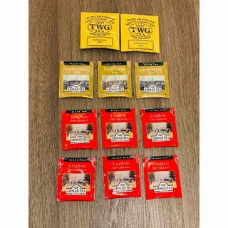 高級TWG玄米茶＆英国紅茶ブランドAHMAD TEA アーマッドティー紅茶(茶)