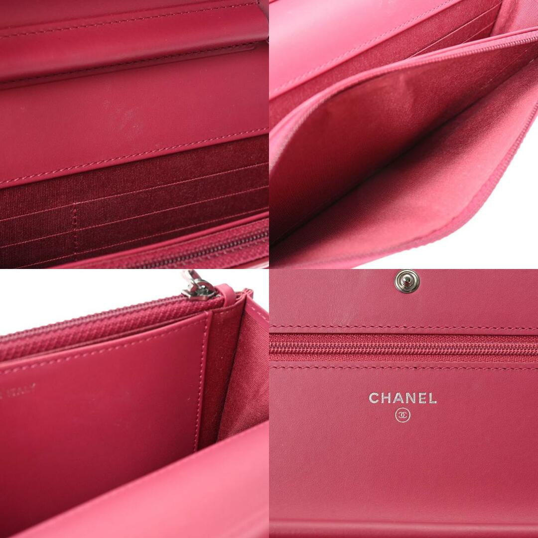 CHANEL(シャネル)のシャネル マトラッセ チェーンウォレット  ショルダーバッグ ピンク レディースのファッション小物(その他)の商品写真