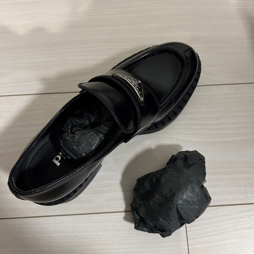 PRADA ローファー レディースの靴/シューズ(ローファー/革靴)の商品写真