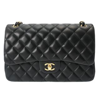 シャネル(CHANEL)のシャネル マトラッセ チェーンショルダー 30cm ショルダーバッグ 黒(ショルダーバッグ)