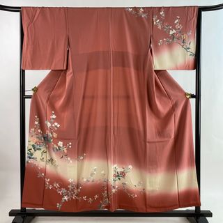 訪問着 身丈154cm 裄丈66cm 正絹 美品 秀品 【中古】(着物)