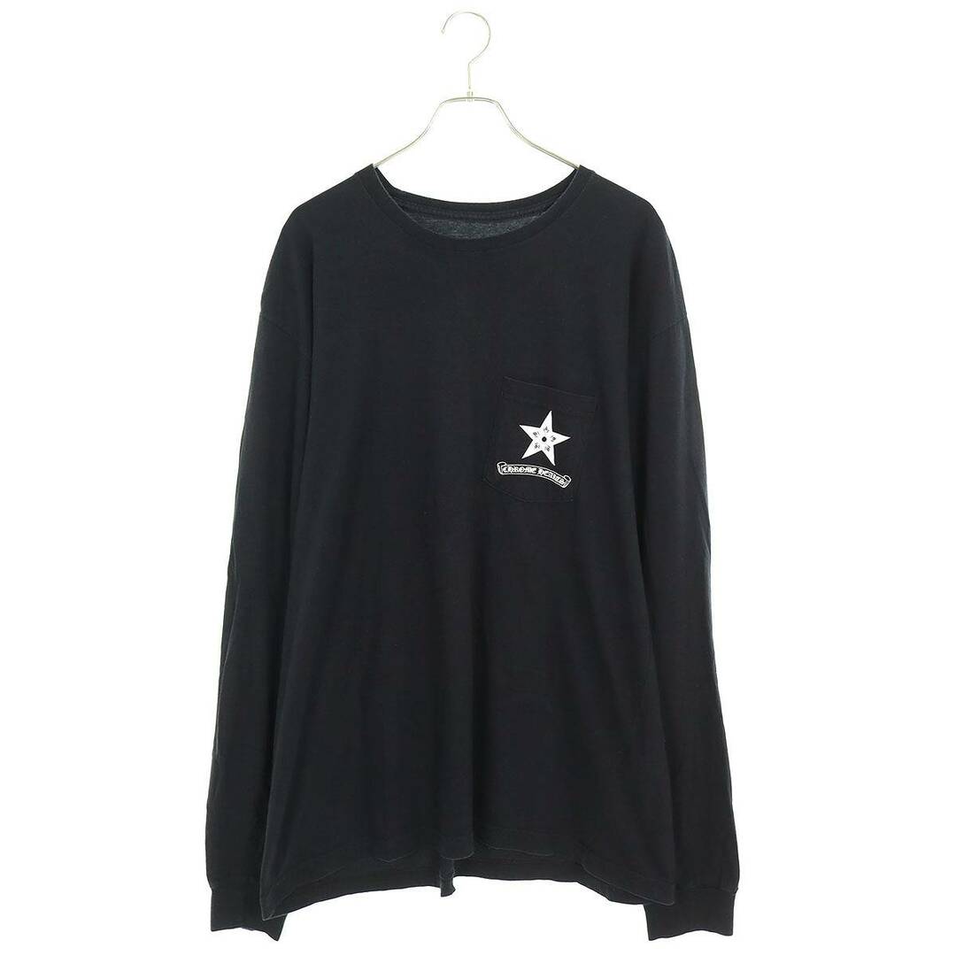 Chrome Hearts(クロムハーツ)のクロムハーツ  CH L/S /1 バックスタープリント長袖カットソー メンズ XXL メンズのトップス(Tシャツ/カットソー(七分/長袖))の商品写真