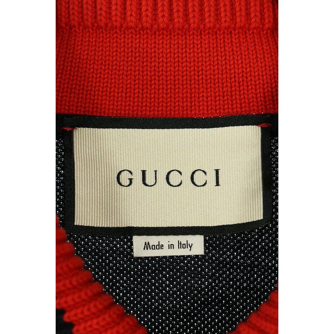 Gucci(グッチ)のグッチ  475118 X5T74 マルチ総柄半袖ポロシャツ メンズ S メンズのトップス(ポロシャツ)の商品写真