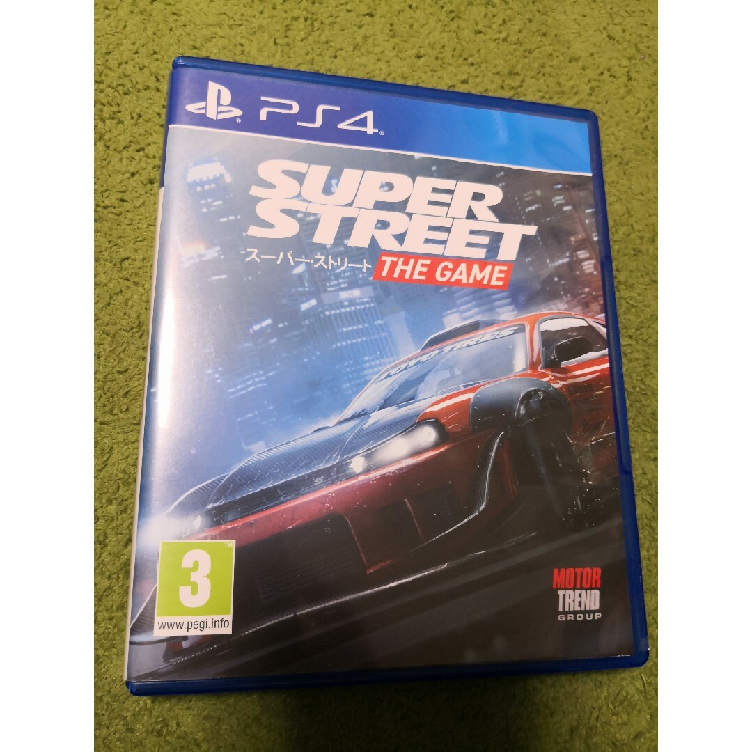 PlayStation4(プレイステーション4)のPS4 欧州版 スーパーストリート SUPER STREET THE GAME エンタメ/ホビーのゲームソフト/ゲーム機本体(家庭用ゲームソフト)の商品写真