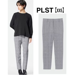 プラステ(PLST)のPLST PLUS STYLEスティックパンツ チェック（ウォームリザーブ）(カジュアルパンツ)