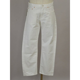 ヤエカ YAECA 8-ST コットン パンツ ストレート 31サイズ ホワイト(WHITE) メンズ j_p F-L7603(ワークパンツ/カーゴパンツ)