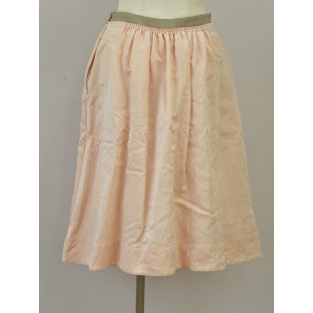 MARGARET HOWELL(マーガレットハウエル)のマーガレットハウエル MARGARET HOWELL スカート 2サイズ ピンク レディース e_u F-L7647 レディースのスカート(ミニスカート)の商品写真