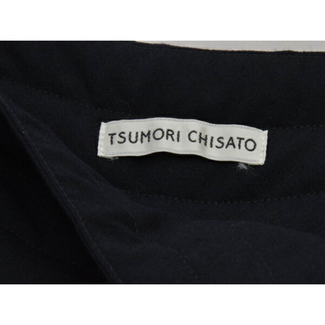 TSUMORI CHISATO(ツモリチサト)のツモリチサト TSUMORICHISATO スカート パッチワーク 2サイズ ネイビー レディース j_p F-L7669 レディースのスカート(ミニスカート)の商品写真