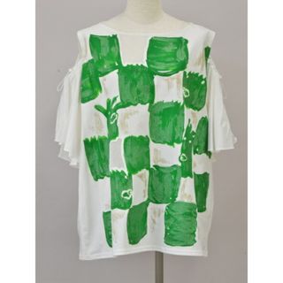 ツモリチサト(TSUMORI CHISATO)のツモリチサト TSUMORICHISATO Tシャツ/カットソー TC81JK156 2サイズ ホワイト レディース j_p F-L7683(Tシャツ(半袖/袖なし))