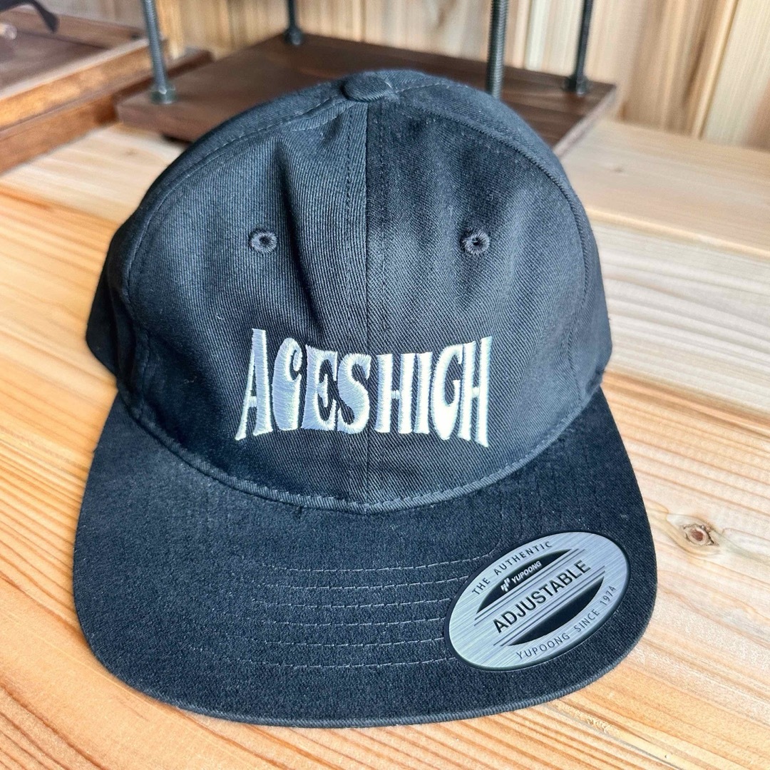 Charhartt WIP(カーハートダブリューアイピー)の新品【カーハート WIP】 Aces Cap【エースキャップ】BLACK メンズの帽子(キャップ)の商品写真