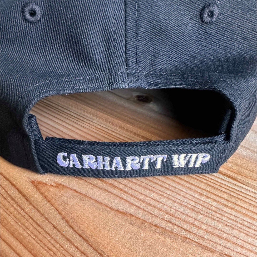 Charhartt WIP(カーハートダブリューアイピー)の新品【カーハート WIP】 Aces Cap【エースキャップ】BLACK メンズの帽子(キャップ)の商品写真