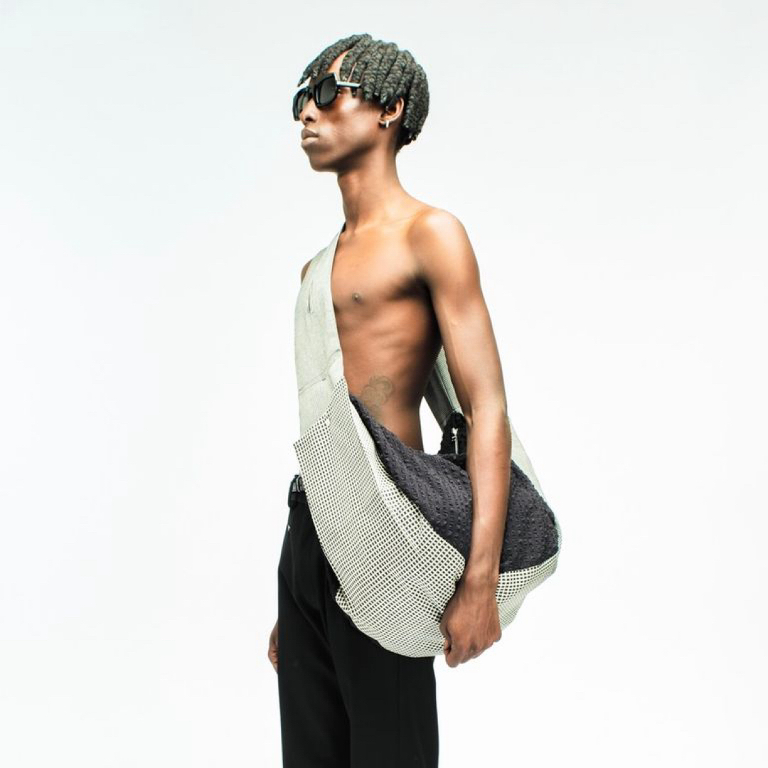 【即購入可】 omar afridi  PLAID LIDIA BAG 極美品 メンズのバッグ(ショルダーバッグ)の商品写真