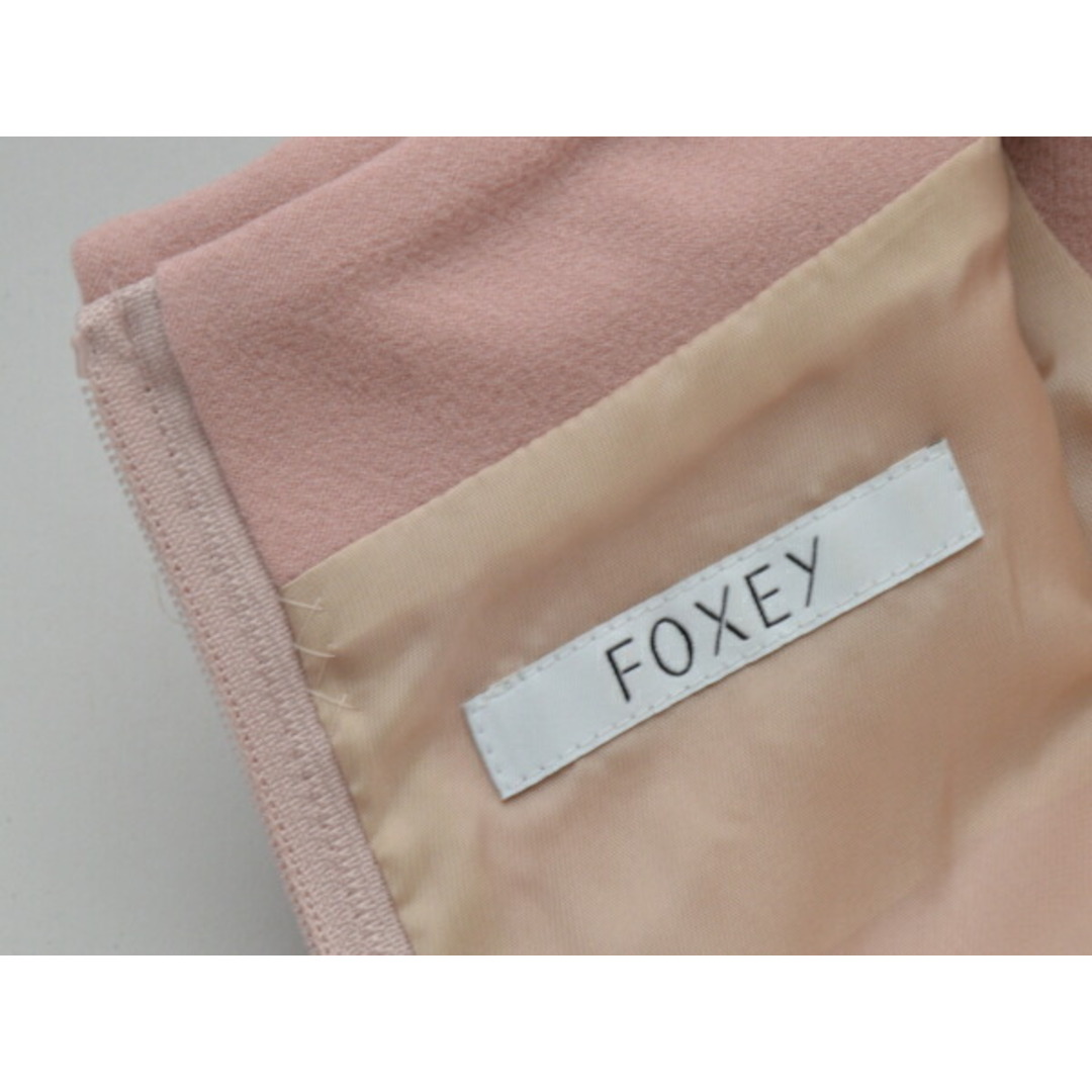 FOXEY(フォクシー)のフォクシー FOXEY Modern Garconne ノースリーブ ワンピース 38サイズ 38119 ピンク レディース j_p F-L7746 レディースのワンピース(ミニワンピース)の商品写真