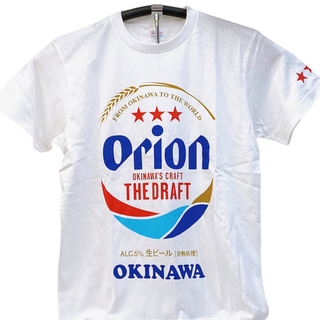 オリオンビール BIGロゴ OKINAWA Ｔシャツ Ｍサイズ 沖縄(Tシャツ/カットソー(半袖/袖なし))