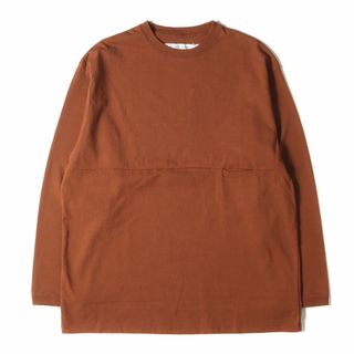 【新品】EEL イール Tシャツ サイズ:M / 22SS ユルリ ロングスリーブTシャツ Yururi Tee L/S E-22512 / トップス 長袖 ポケット ロンT カットソー ブラウン 日本製【メンズ】(Tシャツ/カットソー(七分/長袖))