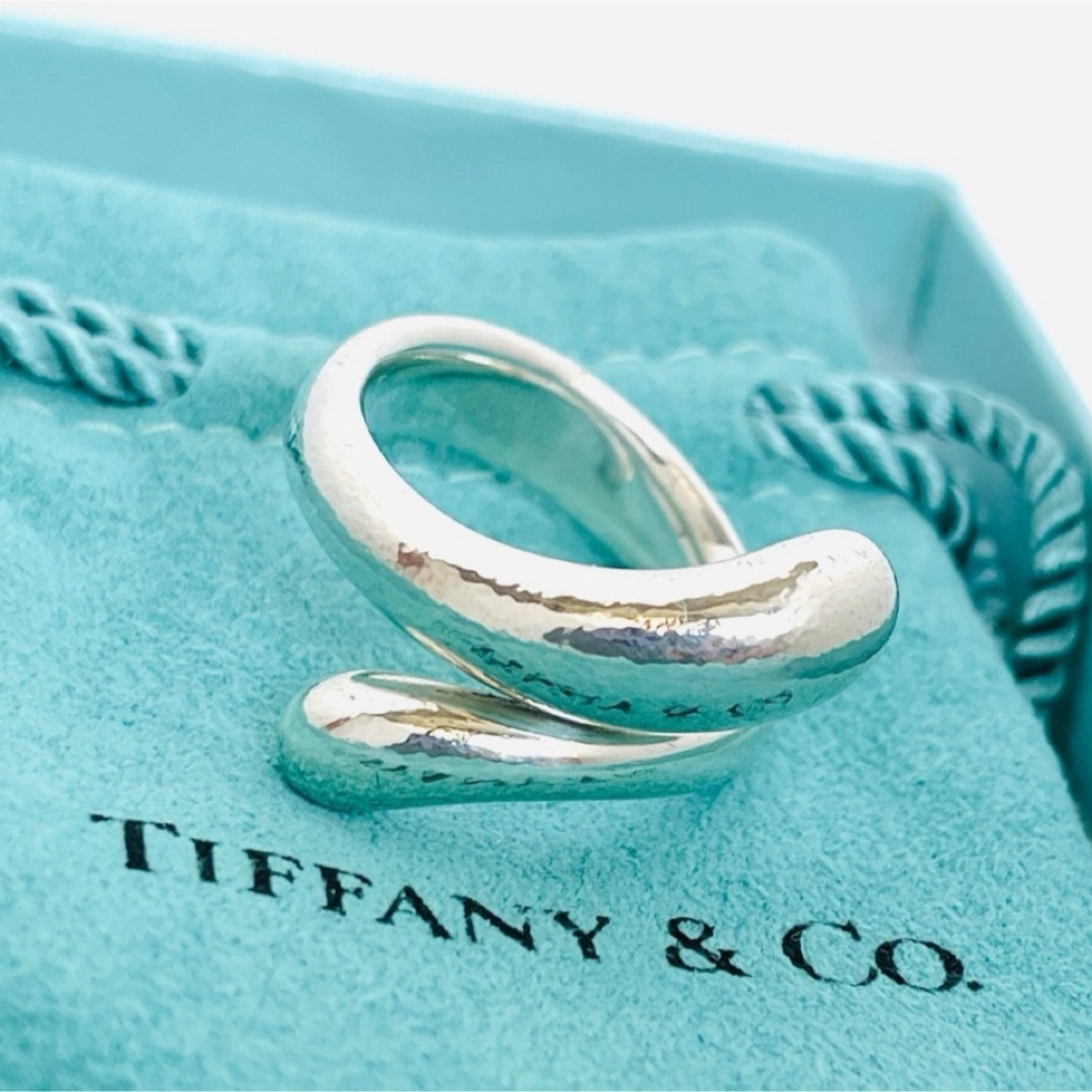 Tiffany & Co.(ティファニー)の美品☆ティファニー ティアドロップ リング 12号 指輪 シルバー SV925 メンズのアクセサリー(リング(指輪))の商品写真