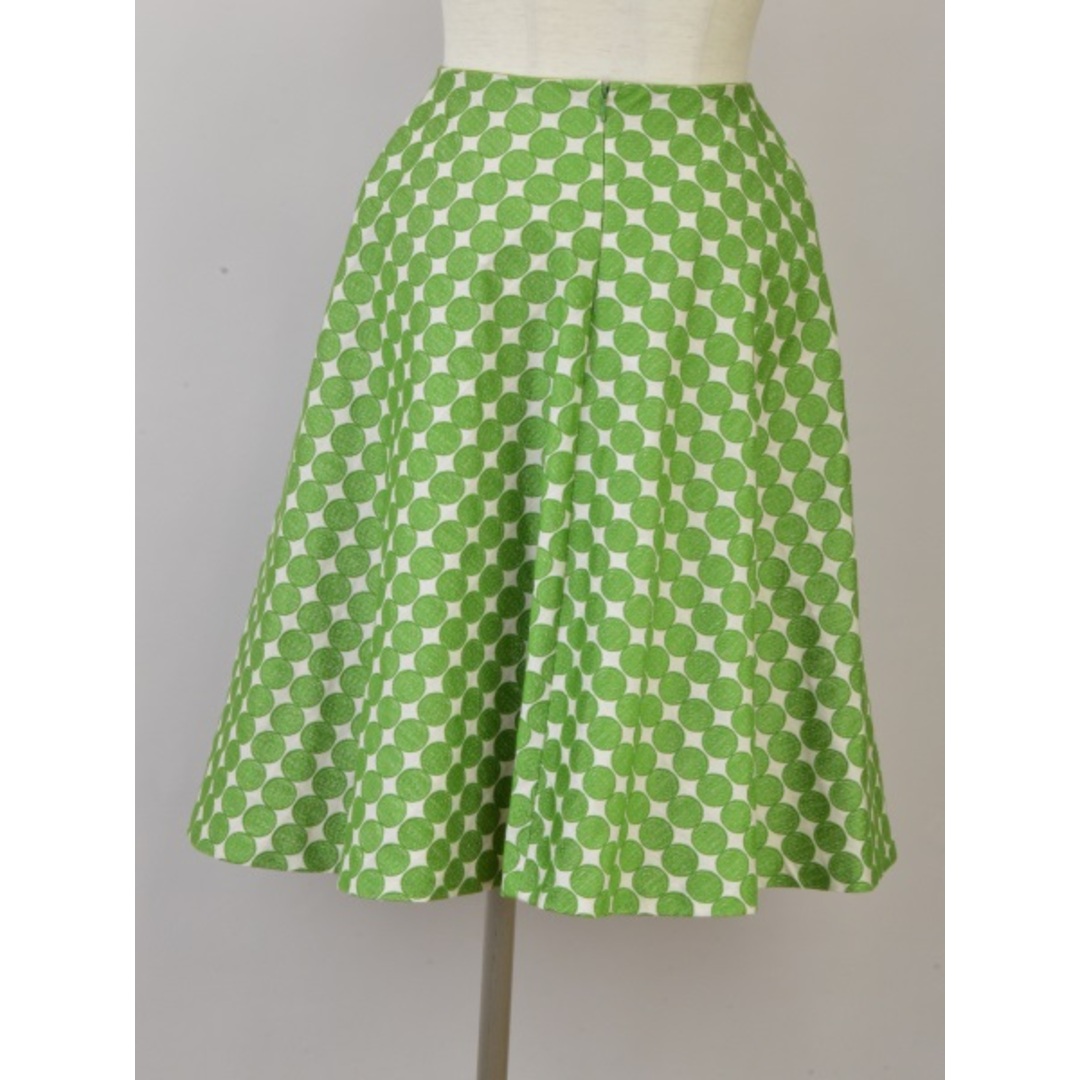 シビラ Sybilla スカート サークル刺繍 Mサイズ グリーン レディース e_u F-L7861 レディースのスカート(ミニスカート)の商品写真