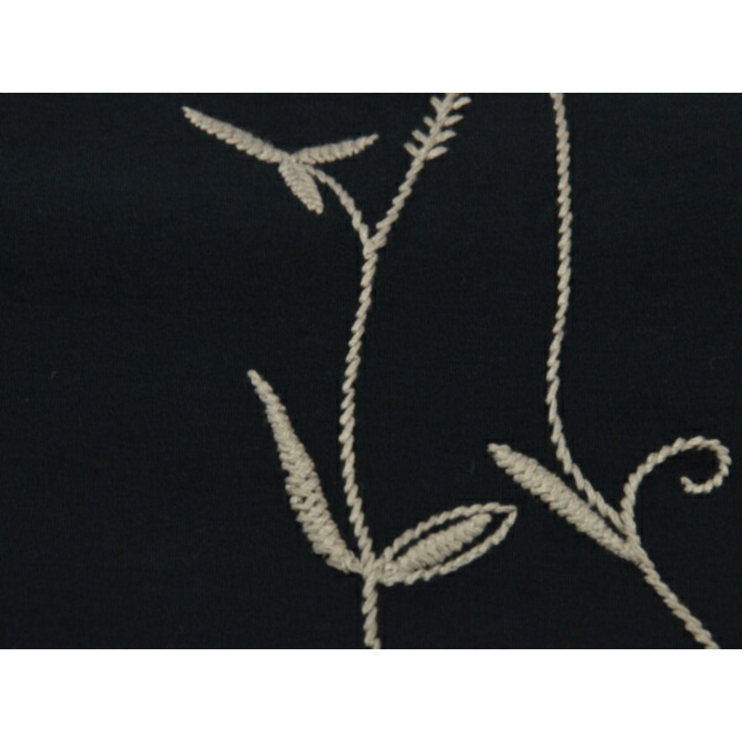シビラ Sybilla ワンピース 花柄 刺繍 Mサイズ ブラック レディース e_u F-L7867 レディースのワンピース(ミニワンピース)の商品写真