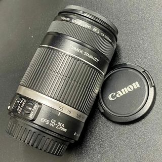 キヤノン(Canon)の良品 Canon EF-S 55-250mm IS F4-5.6 レンズ(レンズ(ズーム))