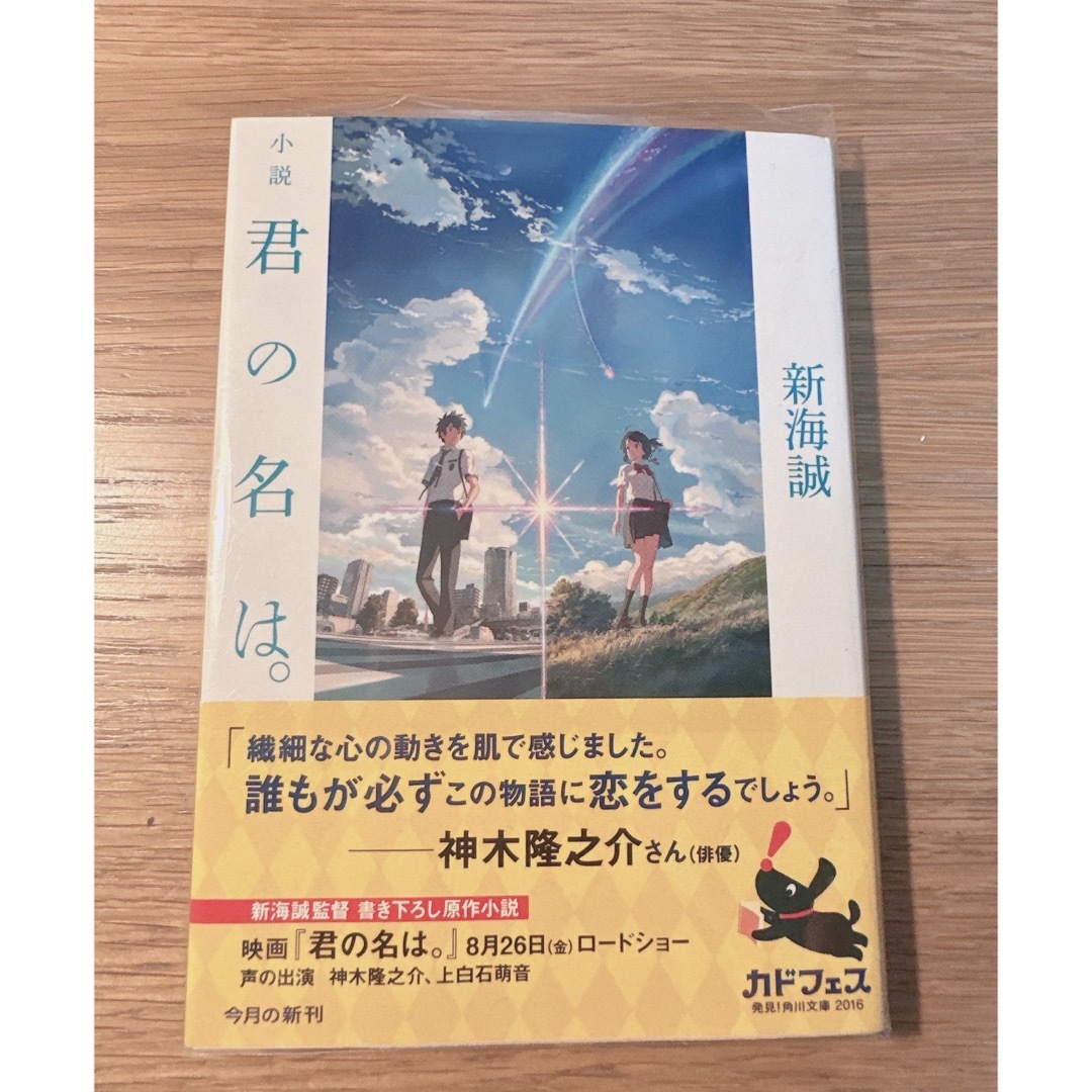 小説君の名は。 エンタメ/ホビーの本(その他)の商品写真