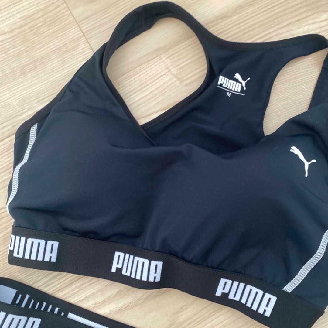 PUMA(プーマ)のPUMA スポーツブラ トレーニングウェア レディースの下着/アンダーウェア(ブラ&ショーツセット)の商品写真