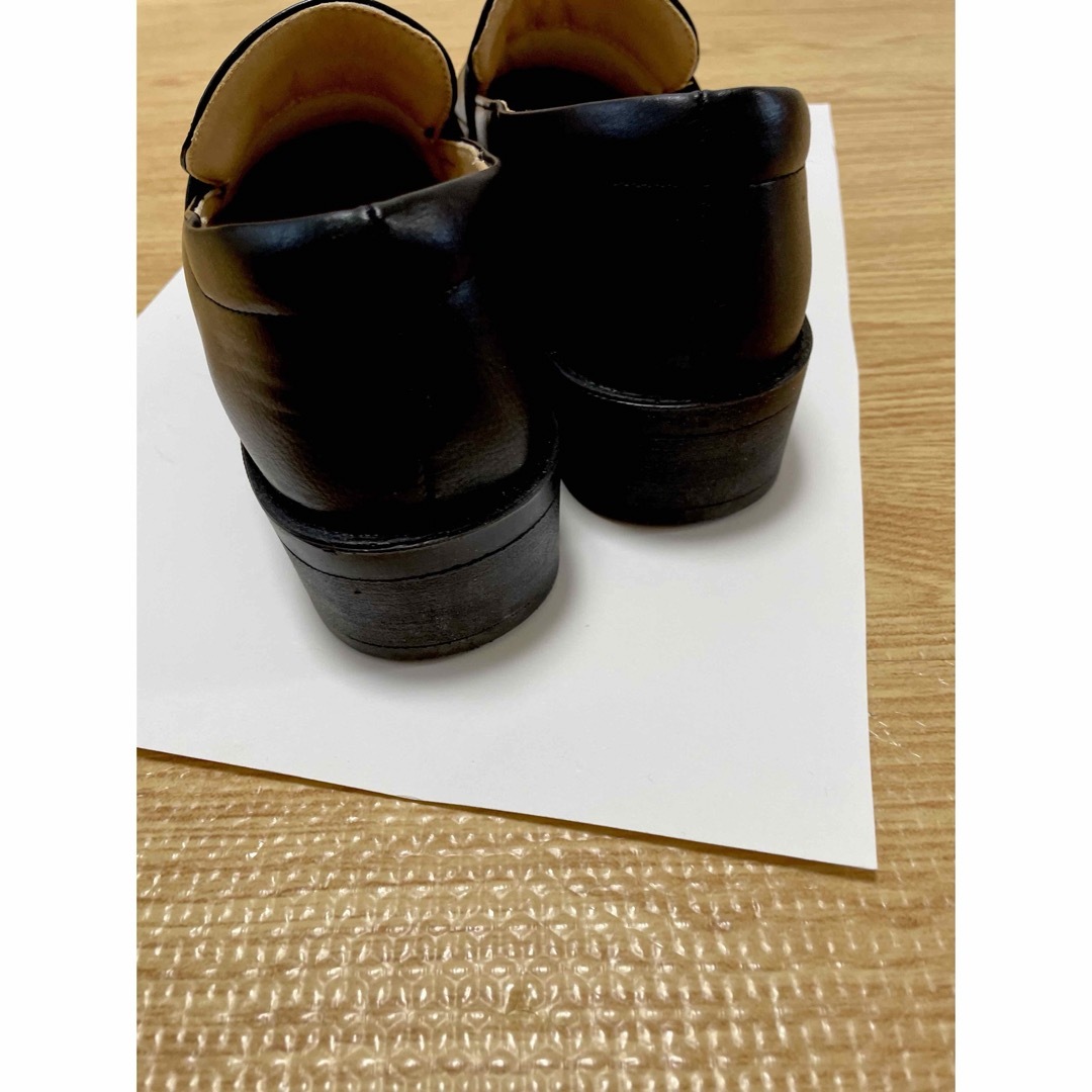 ローファー　黒 レディースの靴/シューズ(ローファー/革靴)の商品写真