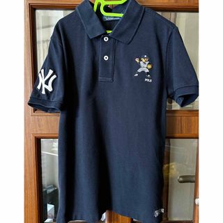 ポロラルフローレン(POLO RALPH LAUREN)のポロラルフローレン　キッズ　ポロシャツ　MLBヤンキース　130㎝　ネイビー(Tシャツ/カットソー)