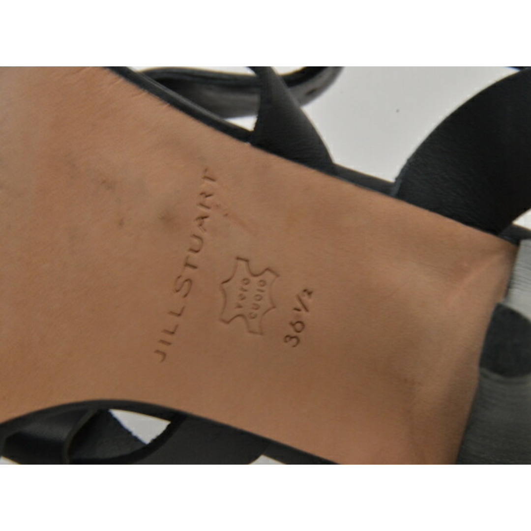JILLSTUART(ジルスチュアート)のジルスチュアート JILLSTUART ヒール サンダル 36 1/2サイズ ブラック レディース u_s F-LSHOE3252 レディースの靴/シューズ(サンダル)の商品写真