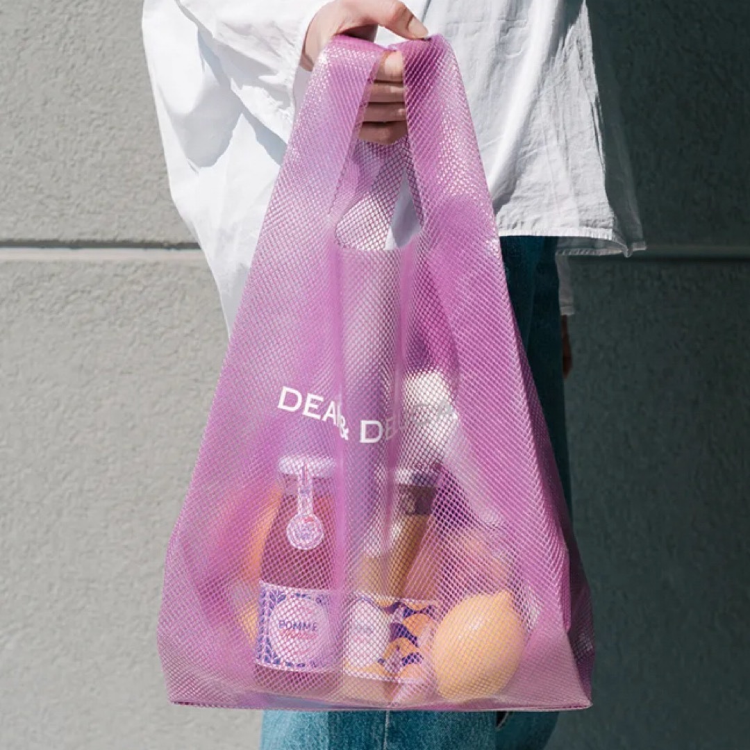 DEAN & DELUCA(ディーンアンドデルーカ)のDEAN&DELUCA  限定エコバッグ　ブルーベリー レディースのバッグ(エコバッグ)の商品写真