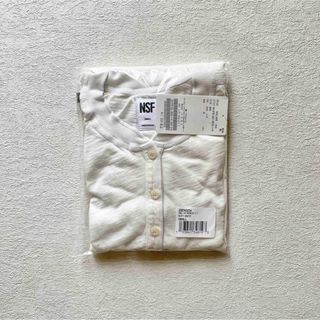 【NSF】 L/S HENLEY Tシャツ (WHITE) 