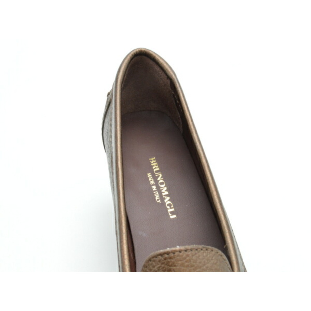 ブルーノマリ BRUNOMAGLI レザー ドライビング ヒール パンプス/シューズ 36サイズ ブラウン イタリー製 レディース F-LSHOE3589 レディースの靴/シューズ(ハイヒール/パンプス)の商品写真