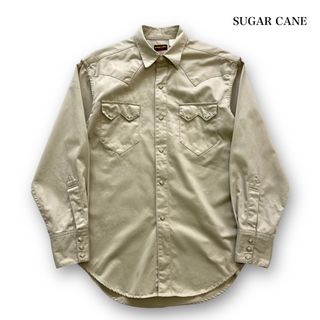 Sugar Cane - 【SUGAR CANE】シュガーケーン M品番 生成りウエスタンシャツ (L)