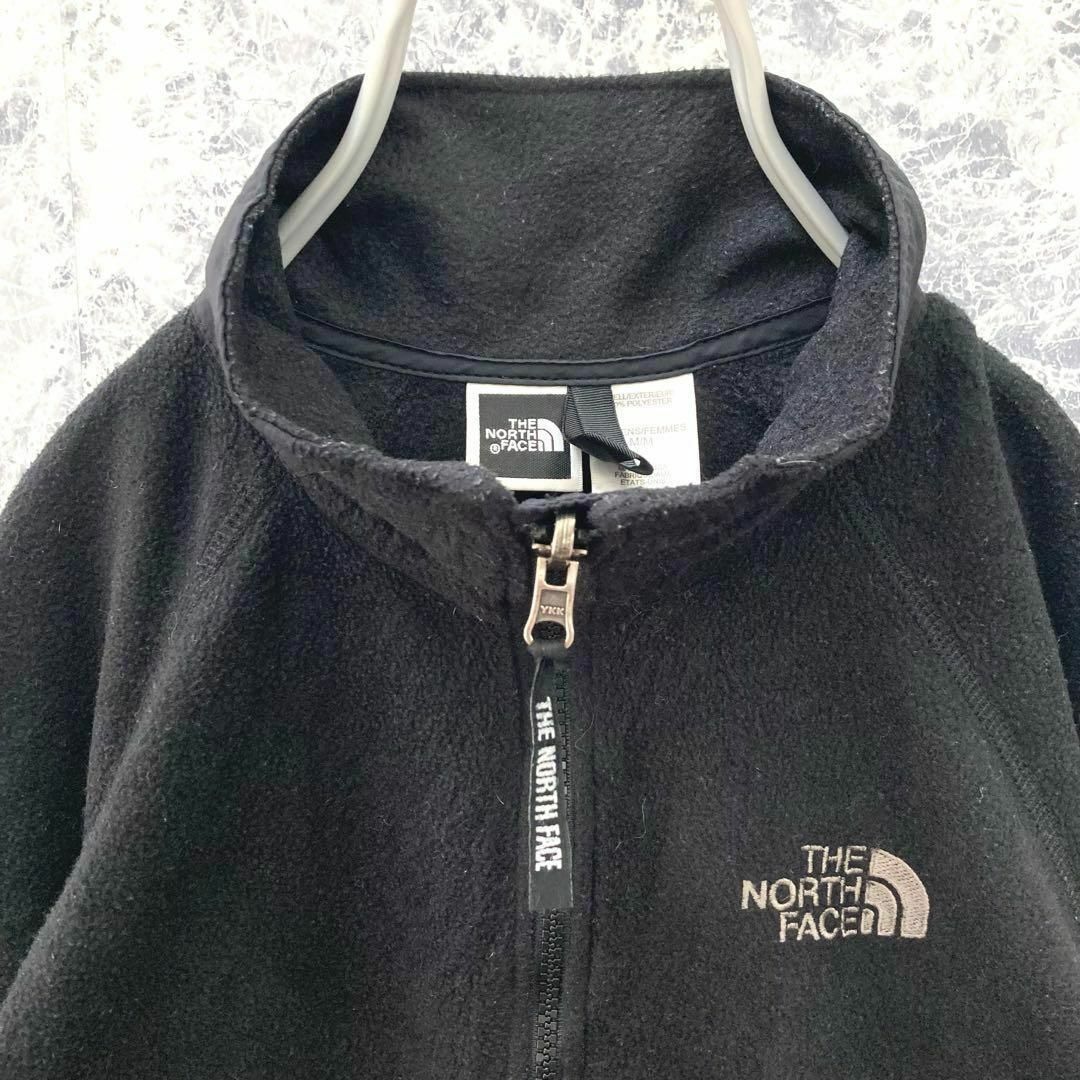 THE NORTH FACE(ザノースフェイス)のIN58【希少】USA製古着ノースフェイスポーラーテックバック刺繍薄手フリース レディースのジャケット/アウター(ブルゾン)の商品写真