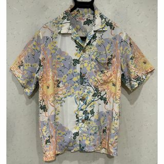 サンサーフ(Sun Surf)の＊東洋 SUN SURF レーヨン 和柄 華 菊 アロハシャツ トップス M(シャツ)