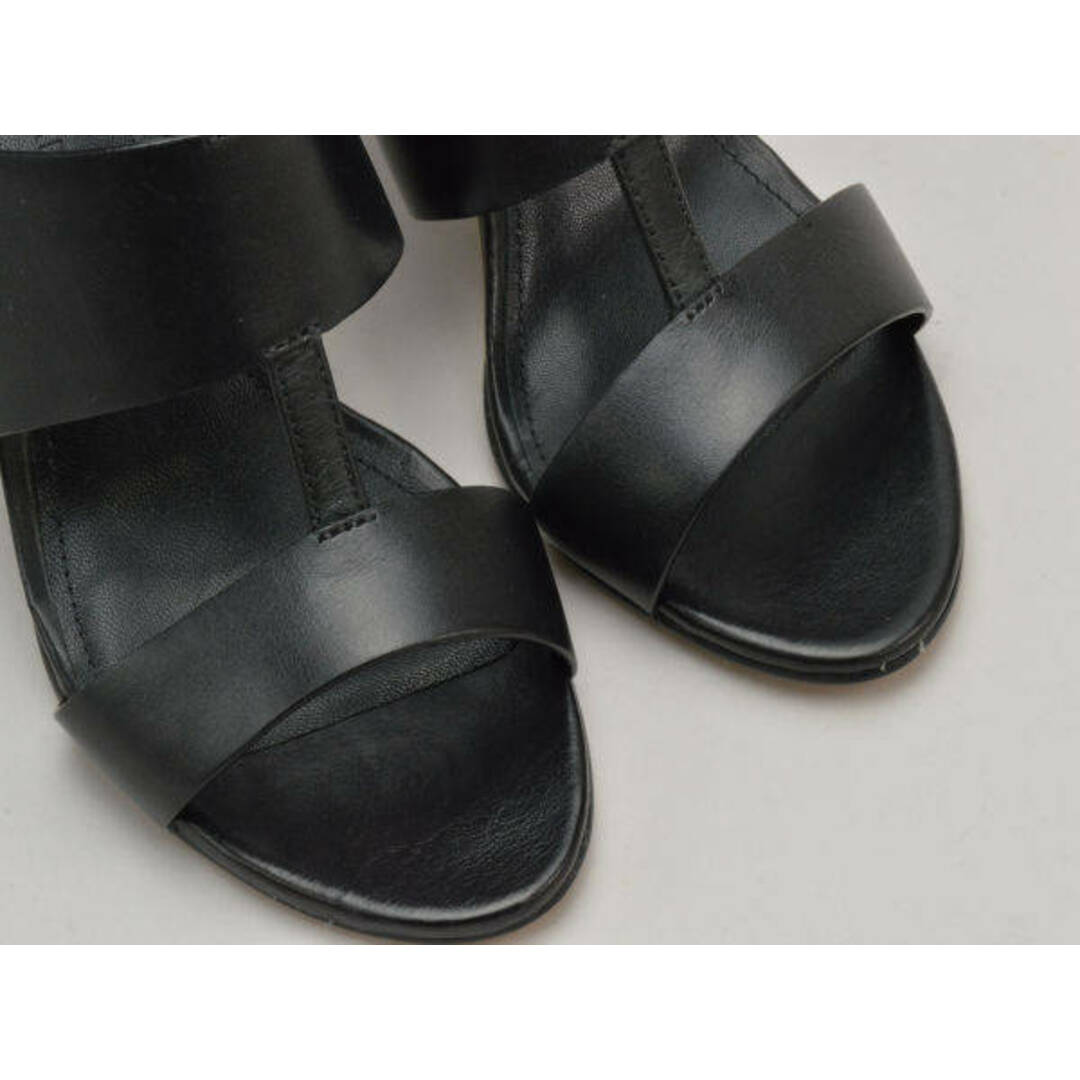 シガーソンモリソン SIGERSON MORRISON SMDANCE レザー グラディエーターサンダル 5 1/2 黒 ギルトグループ レディース F-LSHOE4464 レディースの靴/シューズ(サンダル)の商品写真