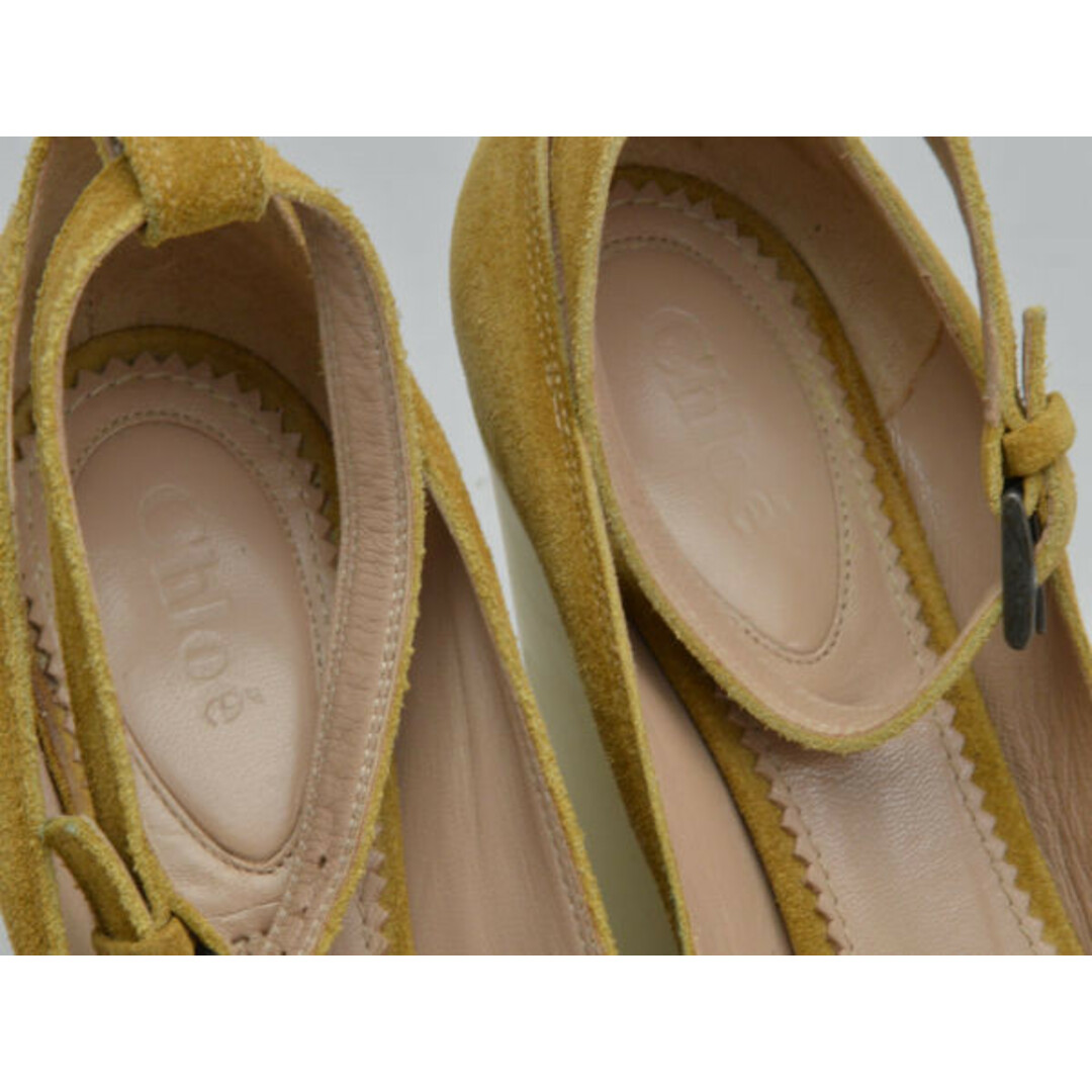 Chloe(クロエ)のクロエ Chloe パンプス アンクルストラップ 37サイズ ベージュ レディース F-LSHOE4484 レディースの靴/シューズ(ハイヒール/パンプス)の商品写真